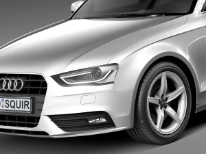 Audi A4 Avant 2013 Modello 3D
