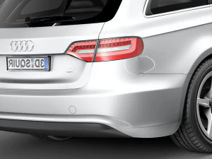 Audi A4 Avant 2013 3D Model