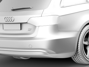 Audi A4 Avant 2013 Modello 3D