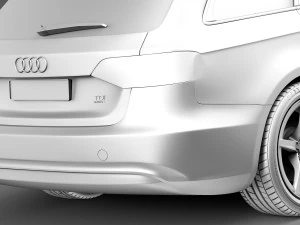 Audi A4 Avant 2013 3D Model