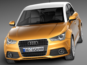 Audi A1 Sportback 2013 Model 3D