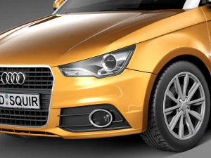 Audi A1 Sportback 2013 Modelo 3D