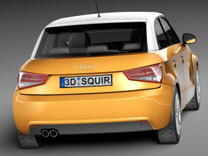 Audi A1 Sportback 2013 Model 3D