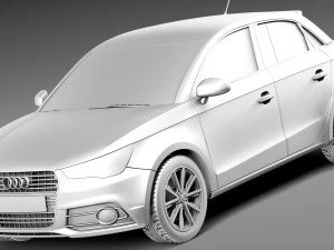 Audi A1 Sportback 2013 Modelo 3D