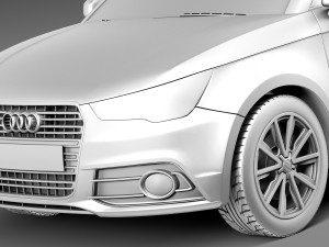 Audi A1 Sportback 2013 Model 3D