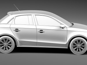 Audi A1 Sportback 2013 Model 3D