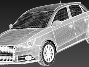 Audi A1 Sportback 2013 Model 3D