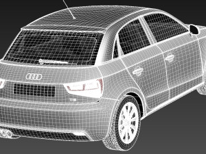 Audi A1 Sportback 2013 Model 3D