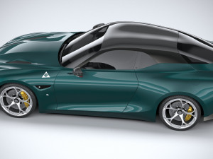 Alfa Romeo Giulia SWB Zagato 2023 3D-Modell