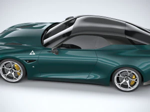 Alfa Romeo Giulia SWB Zagato 2023 3D Model
