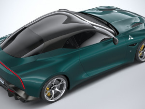 Alfa Romeo Giulia SWB Zagato 2023 3D-Modell