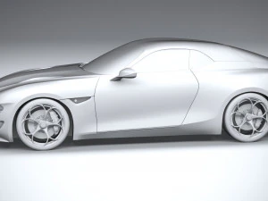 Alfa Romeo Giulia SWB Zagato 2023 3D Model
