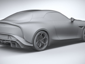 Alfa Romeo Giulia SWB Zagato 2023 3D-Modell