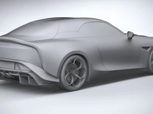 Alfa Romeo Giulia SWB Zagato 2023 3D Model
