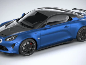 Alpine A110 R 2023 3D Model