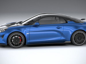 Alpine A110 R 2023 3Dモデル