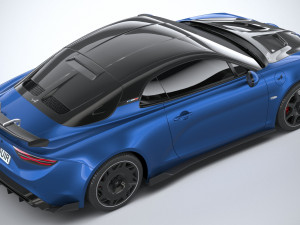 Alpine A110 R 2023 3Dモデル