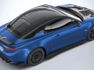 Alpine A110 R 2023 3D Model