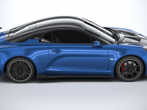 Alpine A110 R 2023 3Dモデル