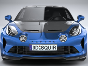 Alpine A110 R 2023 3Dモデル