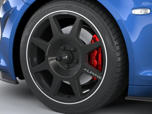 Alpine A110 R 2023 3D Model