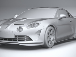 Alpine A110 R 2023 3Dモデル