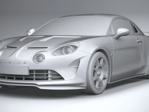 Alpine A110 R 2023 3D Model