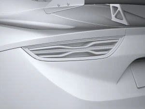 Alpine A110 R 2023 3D Model