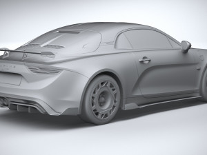 Alpine A110 R 2023 3Dモデル