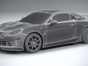 Alpine A110 R 2023 3Dモデル