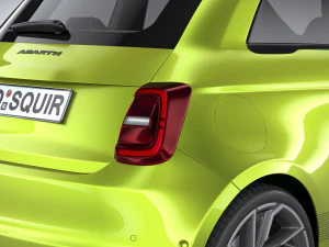 Fiat 500e Abarth 2023 3D Model