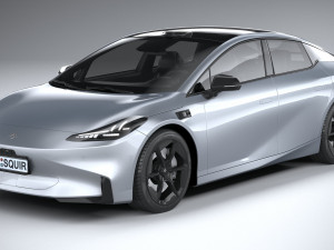 GAC AION Hyper GT 2024 3D Модель