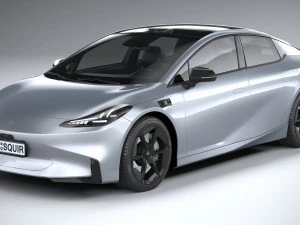 GAC AION Hyper GT 2024 3D Model