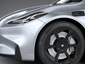 GAC AION Hyper GT 2024 3D Модель