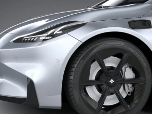 GAC AION Hyper GT 2024 3D Model