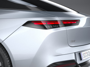 GAC AION Hyper GT 2024 3D Модель