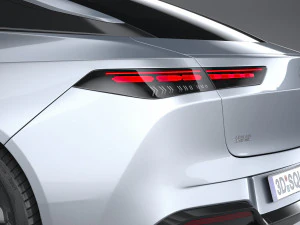 GAC AION Hyper GT 2024 3D Model