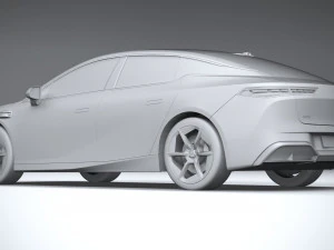 GAC AION Hyper GT 2024 3D Model