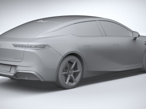 GAC AION Hyper GT 2024 3D Модель