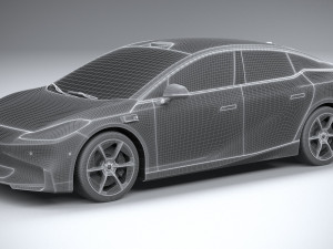 GAC AION Hyper GT 2024 3D Модель