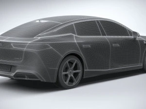 GAC AION Hyper GT 2024 3D Model
