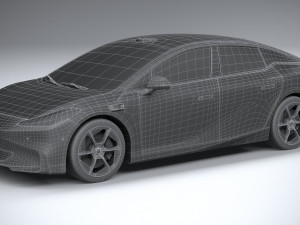 GAC AION Hyper GT 2024 3D Модель