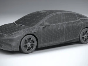 GAC AION Hyper GT 2024 3D Model