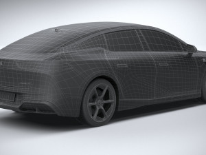 GAC AION Hyper GT 2024 3D Модель