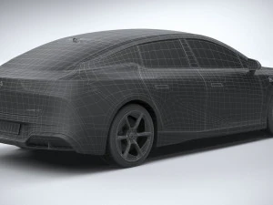 GAC AION Hyper GT 2024 3D Model