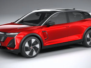 Generic SUV v1 2023 3D Model