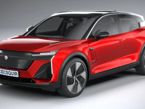 Generic SUV v1 2023 3D Model