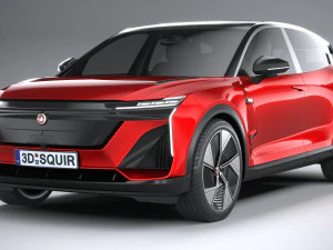 Generic SUV v1 2023 3D Model