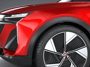 Generic SUV v1 2023 3D Model