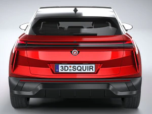 Generic SUV v1 2023 3D Model